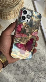 قاب موبایل آیفون پروانه قرمز اسکارلت - تصویر 2