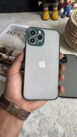 قاب موبایل آیفون پشت مات دور رنگی ( 2002 ) - تصویر 2