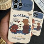 قاب موبایل آیفون سگ های پودل شجاع