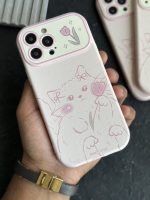 قاب موبایل آیفون گربه عاشق