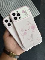 قاب موبایل آیفون گربه عاشق - تصویر 2