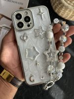 قاب موبایل آیفون ماه و ستاره برجسته گلکسی ( بدون بند ) - تصویر 3