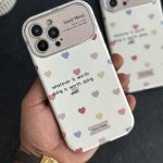 قاب موبایل آیفون قلب ریز حس خوب