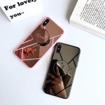 قاب موبایل آیفون آیینه ای چند ضلعی (2091)