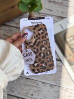 قاب پلنگی قهوه ای Bonne Case آیفون (کدC2054)