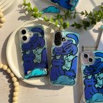 قاب Happy Blue Cat بدون‌ استند (کدC1895)