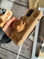 قاب Bear سیلیکونی استند شو آیفون ، سامسونگ ، شیائومی (کدC1519) - تصویر 3