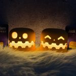 چراغ خواب Jack-o'-lantern کدو تنبل (کدa0221)