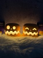 چراغ خواب Jack-o'-lantern کدو تنبل (کدa0221)