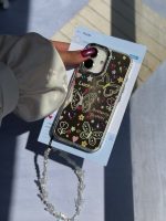 قاب نقاشی پروانه آینه ای با آویز آیفون (کدC2056) - تصویر 3