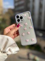 قاب پاپیون صورتی شاین آیفون ، سامسونگ ، شیائومی (کدC2059) - تصویر 4