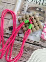 بند کنفی بلند صورتی (کدa0198)