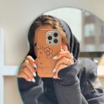 قاب هلو کیتی چرمی (کدC1975)