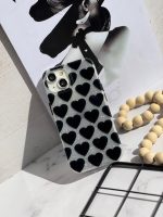 قاب قلب مشکی شاینی (کدC1843) - تصویر 3