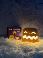 چراغ خواب Jack-o'-lantern کدو تنبل (کدa0221) - تصویر 3
