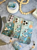 قاب رقص دُرنا همراه با آویز آیفون ، سامسونگ ، شیائومی (کدC2033) - تصویر 3