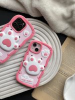 قاب پنجه سیلیکونی صورتی (کدC1615) - تصویر 3