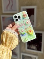 قاب گل برجسته زمینه سبز GOOD LUCK (کدC2107) - تصویر 6