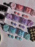 محافظ آداپتور 25 وات سامسونگ قلب و پاپیون رنگی (4تکه) (کدa0282) - تصویر 3