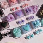 محافظ آداپتور 25 وات سامسونگ قلب و پاپیون رنگی (4تکه) (کدa0282)