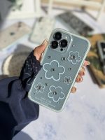 قاب گل آبی نگین دار(کدC2084) - تصویر 5