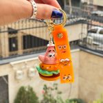 جا کلیدی سیلیکونی پاتریک همبرگری (کدa0203)