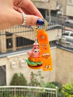 جا کلیدی سیلیکونی پاتریک همبرگری (کدa0203)