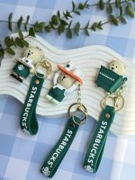 جاکلیدی سیلیکونی خرس استارباکس (کدa0164) - تصویر 6