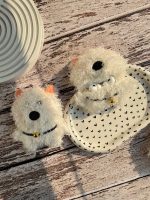 کاور ایرپاد سگ سفید زنگوله دار پشمالو (کدa0202)