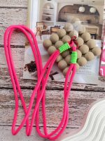 بند کنفی بلند صورتی (کدa0198) - تصویر 3