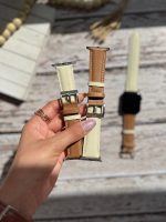 بند اپل واچ چرمی mocha mousse (کدw5059) - تصویر 2