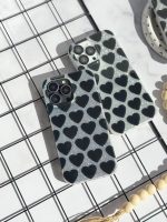 قاب قلب مشکی شاینی (کدC1843) - تصویر 2