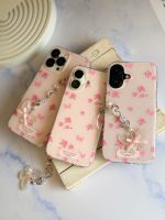 قاب Pink Flower Butterfly با آویز (کدC2116) - تصویر 4