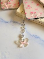 قاب Pink Flower Butterfly با آویز (کدC2116) - تصویر 8