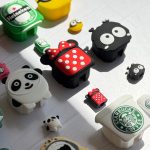 محافظ آداپتور 20 وات عروسکی سیلیکونی (4 تکه) (کدa0162)