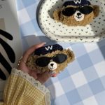 کاور ایرپاد پشمی خرسی‌ عینکی W (کدa0243)