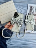 قاب پاپیون نقره ای با بند ژلاتینی (کدC2003) - تصویر 6