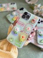 قاب گل برجسته زمینه سبز GOOD LUCK (کدC2107)