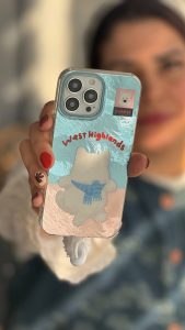 قاب موبایل آیفون پاپی وست هایلند + بند فابریک - تصویر 2