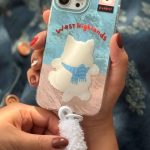 قاب موبایل آیفون پاپی وست هایلند + بند فابریک