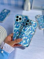 قاب پلنگی آبی پاستلی (کدC2001)