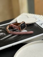 بند اپل واچ چرم کارتیر سانتوس همراه با گارد نگین دار (کدw5008) - تصویر 6