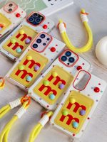 قاب M&M'S جاکارتی با بند آیفون و سامسونگ (کدC1834) - تصویر 5