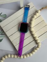 ست بند اپل واچ و گارد ژله ای رنگی (کدw5025) - تصویر 2