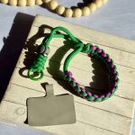 بند مچی طرح بافت تک قلاب با قابلیت تنظیم سایز (کدa0280)