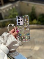 قاب نقاشی پروانه آینه ای با آویز سامسونگ و شیائومی (کدC2056)