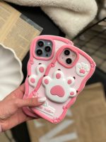 قاب پنجه سیلیکونی صورتی (کدC1615) - تصویر 2