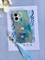 قاب نیلوفر آبی با آویز (کدC2123)