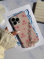 قاب Pink Flower Butterfly با آویز (کدC2116) - تصویر 5