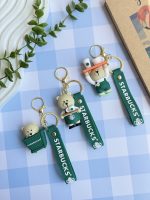 جاکلیدی سیلیکونی خرس استارباکس (کدa0164) - تصویر 5